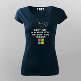 No Windows in Apple Stores - Funny Tech Tee