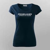 Programmer approach with snacks T-Shirt For Women