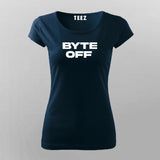 BYTE OFF Programming T-Shirt For Women
