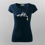 Man Week Craft beer Alcohol T-Shirt For Women