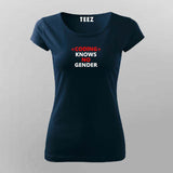 Code knows no gender T-Shirt For Women