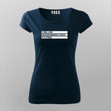 I Feel Like Programming Today, It's !True T-Shirt For Women