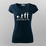Evolution of Man Virtual Reality T-Shirt For Women