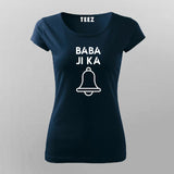 Baba Ji Ka Ganta  Hindi Meme T-shirt For Women India