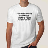 Coffee t-shirt india online 