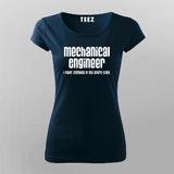 Mechanical Engineer - I fight Zombies In My Spare Time T-shirt For Women