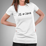 JavaScript [JS] is not Java Women's T-shirt
