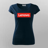Lenovo Logo T-Shirt For Women