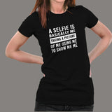 Swami Nithyananda Funny Selfie Definition T-Shirt For Women India
