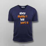 ABEY BHABI HAI TERI T-shirt For Men