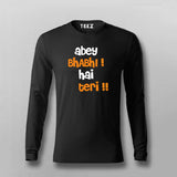 ABEY BHABI HAI TERI T-shirt For Men Online Teez