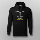 A CHANCE TO CUT IS CHANCE TO CURE Hoodie For Men Online India