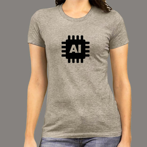Artificial Intelligence T-Shirts For Women Online India 