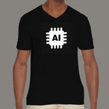Artificial Intelligence V Neck T-Shirts For Men Online India