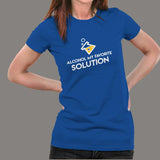 Alcohol My Favorite Solution T-Shirt For Women