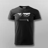 ANGRY ZIP Funny  T-shirt For Men