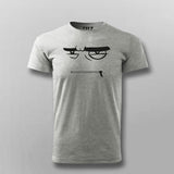 ANGRY ZIP Funny  T-shirt For Men