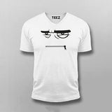 ANGRY ZIP Funny  T-shirt For Men