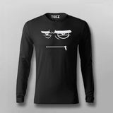 ANGRY ZIP Funny Full Sleeve T-shirt For Men Online Teez