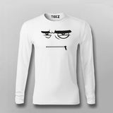 ANGRY ZIP Funny  T-shirt For Men