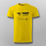 ANGRY ZIP Funny  T-shirt For Men