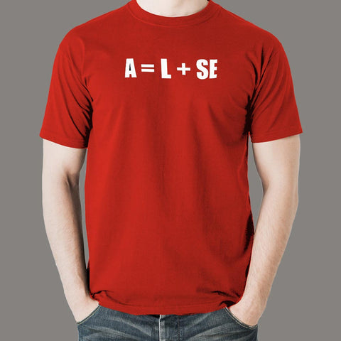 A=L+SE T-Shirt For Men Online India