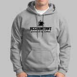 Accountant Powered By Coffee Hoodies For Men Online India