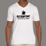 Accountant Powered By Coffee T-Shirt For Men