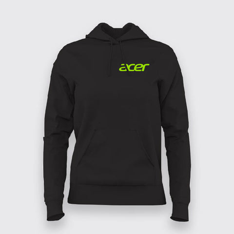 Acer Chest Logo Hoodies For Women Online India