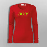 Acer T-Shirt For Women