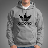Adidas Parody Funny Alcohol T-Shirt For Men