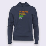 AI Programmer Hoodie: Superhero, Legend, Myth