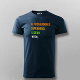 AI Programmer: Superhero & Legend T-Shirt