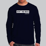No Wifi Zone Geek Men's Tee