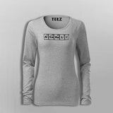 Alcoholic Periodic Table T-Shirt For Women