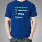 Developer – Admin – Dba All In One Package T-Shirt For Men