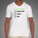 Developer – Admin – Dba All In One Package T-Shirt For Men