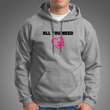 All You Need Is Love And A Pet Animal Hoodies For Men