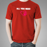 All You Need Is Love And A Pet Animal T-Shirt For Men