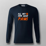 All My Kids Have Paws T-Shirt For Men