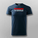 All Stressed Out And No One To Choke Funny T-Shirt For Men