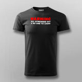 All Stressed Out And No One To Choke Funny T-Shirt For Men In Online India