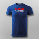 All Stressed Out And No One To Choke Funny T-Shirt For Men
