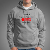 Almost A Computer Programmer Hoodies For Men