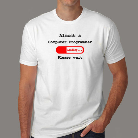 Almost A Computer Programmer T-Shirt For Men Online India