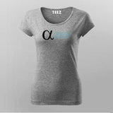 Alpha Nerd T-Shirt For Women