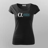 Alpha Nerd T-Shirt For Women Online Teez
