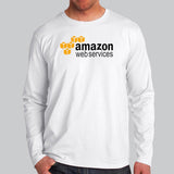 Amazon Web Services Full Sleeve T-Shirt For Men Online India