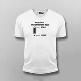 Analogic Programming Tool Funny Programming T-shirt For Men