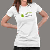 Android App Developer Women’s Profession T-Shirt India